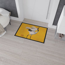 Load image into Gallery viewer, "Dancing Crane I" Heavy Duty Floor Mat