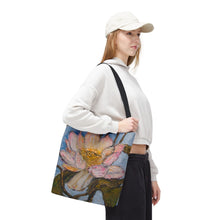 Load image into Gallery viewer, "Egyptian Lotus" Artwork Tote Bag by London Wilde