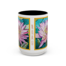 Load image into Gallery viewer, "Eternal Lotus" Artwork Coffee Mug 15 oz by London Wilde