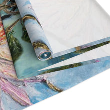 Load image into Gallery viewer, "Fire Lotus" Artwork Table Runner by London Wilde