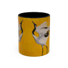 Load image into Gallery viewer, "Dancing Crane I" Accent Coffee Mug 11 oz