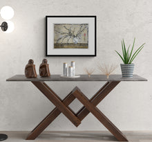 Load image into Gallery viewer, "White Flowers in Stone Vase" Original Framed Mono Print