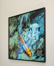 Load image into Gallery viewer, "Radiance" Limited Edition Framed 16x16 Koi Print