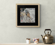 Load image into Gallery viewer, "Sandpiper Golden Shore" Sandpiper Bird Art Framed Print