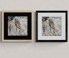 Load image into Gallery viewer, "Sandpiper Golden Shore" Sandpiper Bird Art Framed Print