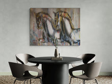 Load image into Gallery viewer, "Heavenly Conquerors" Ancient Horses Canvas Print by London Wilde