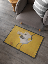 Load image into Gallery viewer, "Dancing Crane I" Heavy Duty Floor Mat