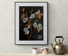 Load image into Gallery viewer, &quot;Wednesday Blossoms II&quot; Framed Print 11.7 x 16.5
